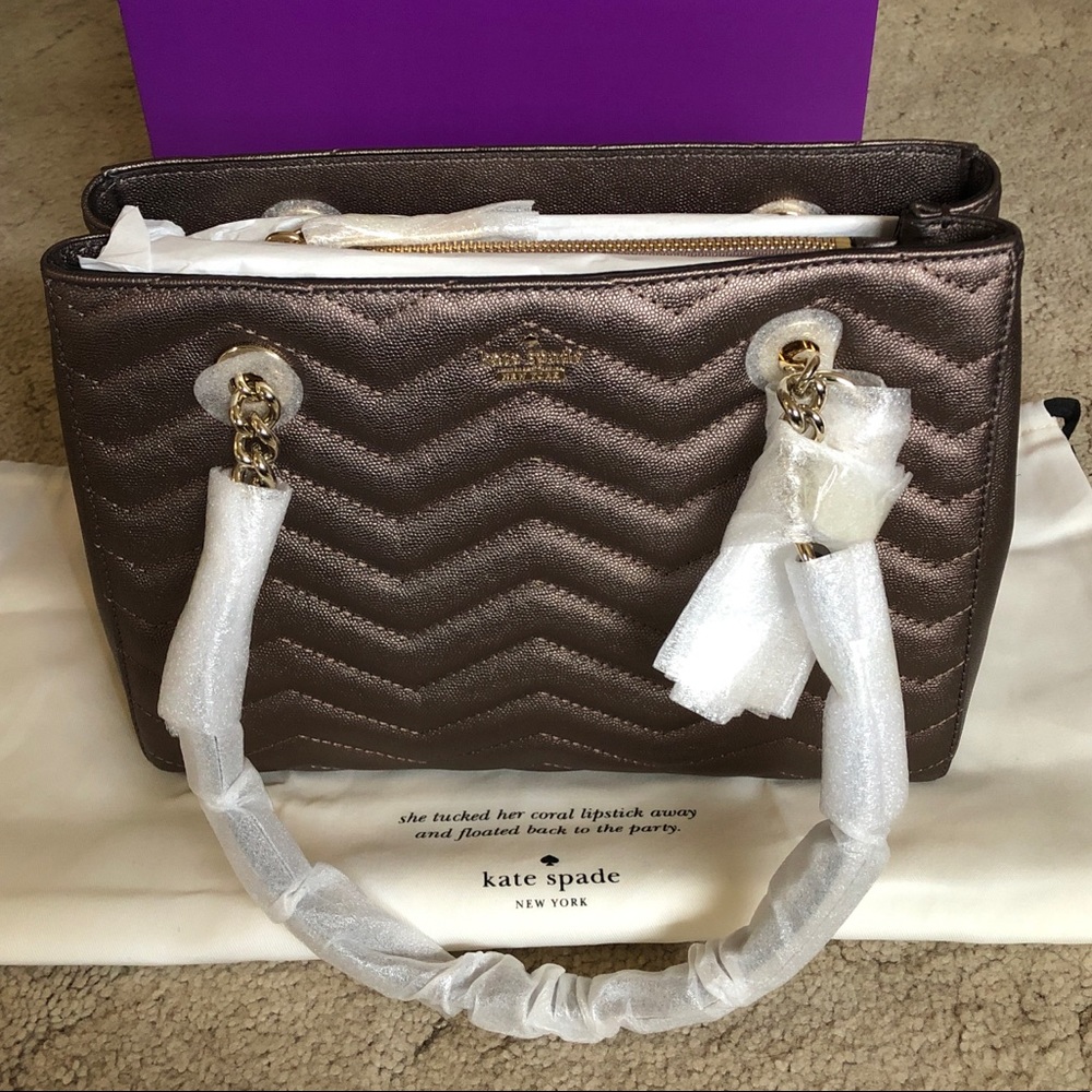 Kate Spade Reese Park Small Courtnee - Ash Metalli